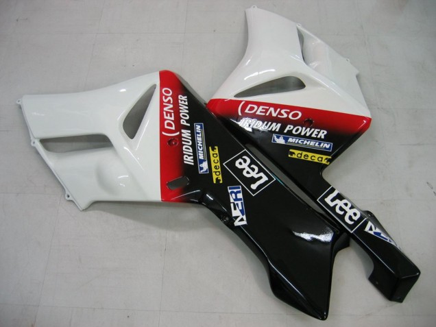 Acquista Carena Moto Honda CBR1000RR 2004-2005 - Bianco Blu Rosso Nero Lucido Stella Carrera Lee