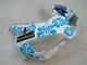 Acquista Carena Moto Honda CBR1000RR 2004-2005 - Bianco Blu Nevicare Nastro Azzurro 46