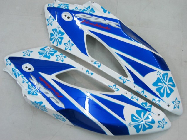 Acquista Carena Moto Honda CBR1000RR 2004-2005 - Bianco Blu Nevicare Nastro Azzurro 46