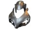 Acquista Carena Moto Honda CBR1000RR 2004-2005 - Argento Nero Lucido