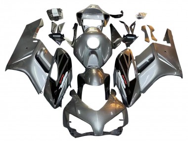 Acquista Carena Moto Honda CBR1000RR 2004-2005 - Argento Nero Lucido