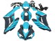 Acquista Carena Moto Honda CBR1000RR 2004-2005 - Azzurro Chiaro Nero Lucido