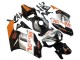 Acquista Carena Moto Honda CBR1000RR 2004-2005 - Arancia Argento Nero Lucido Repsol