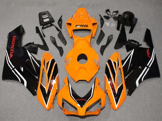 Acquista Carena Moto Honda CBR1000RR 2004-2005 - Arancia Bianco Nero Lucido Banda