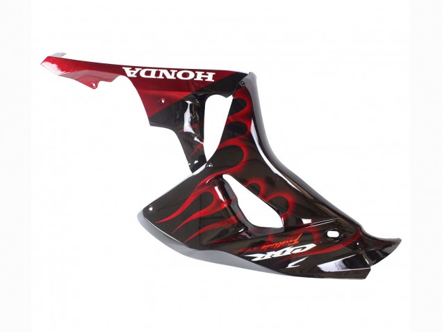 Acquista Carena Moto Honda CBR1000RR 2006-2007 - Nero Lucido Rosso Fiamma