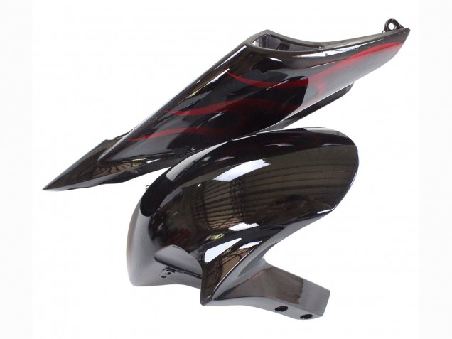 Acquista Carena Moto Honda CBR1000RR 2006-2007 - Nero Lucido Rosso Fiamma