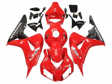 Acquista Carena Moto Honda CBR1000RR 2006-2007 - Rosso Nero Opaco