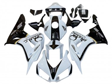 Acquista Carena Moto Honda CBR1000RR 2006-2007 - Bianco Nero Lucido Pramac