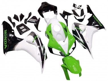 Acquista Carena Moto Honda CBR1000RR 2006-2007 - Bianco Verde Nero Lucido