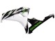 Acquista Carena Moto Honda CBR1000RR 2006-2007 - Bianco Verde Nero Lucido
