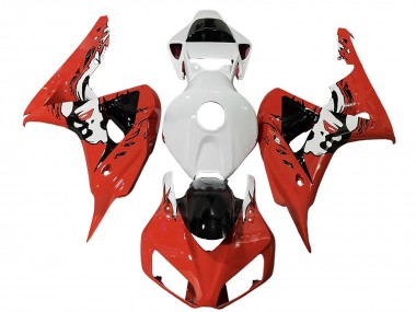 Acquista Carena Moto Honda CBR1000RR 2006-2007 - Bianco Rosso Nero Lucido