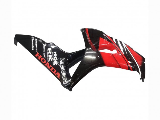 Acquista Carena Moto Honda CBR1000RR 2006-2007 - Rosso Nero Lucido