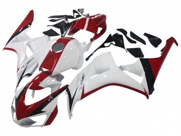 Acquista Kit Carena Moto Honda CBR1000RR 2006-2007 - Bianco Rosso Nero Lucido