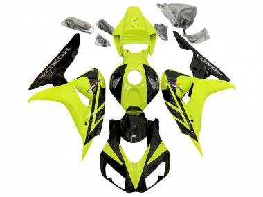 Acquista Carena Moto Honda CBR1000RR 2006-2007 - Giallo Nero Lucido