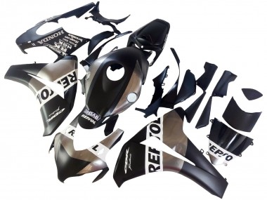 Acquista Carena Moto Honda CBR1000RR 2008-2011 - Argento Nero Opaco Repsol