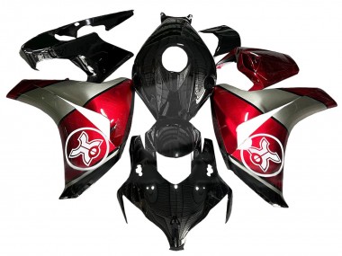 Acquista Carena Moto Honda CBR1000RR 2008-2011 - Grigio Rosso Nero Lucido