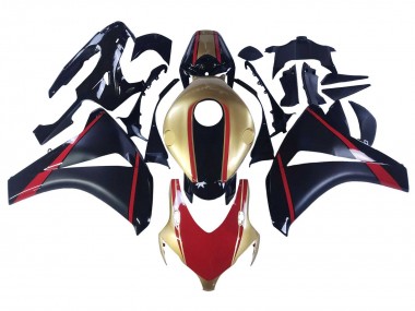 Acquista Carena Moto Honda CBR1000RR 2008-2011 - Oro Rosso Nero Lucido