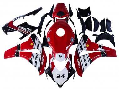 Acquista Carena Moto Honda CBR1000RR 2008-2011 - Bianco Rosso Nero Lucido Corsa 24