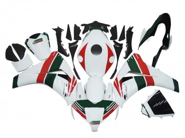 Acquista Carena Moto Honda CBR1000RR 2008-2011 - Bianco Rosso Verde Scuro
