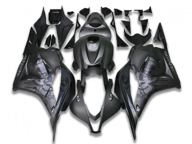 Acquista Carena Moto Honda CBR600RR 2009-2012 - Nero Grigio Cranio