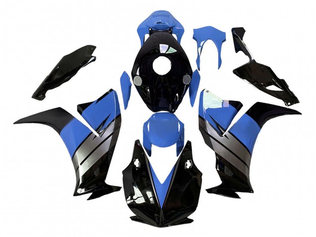 Acquista Carena Moto Honda CBR1000RR 2012-2016 - Azzurro Chiaro Argento Nero Lucido