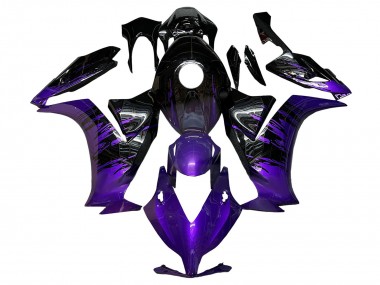 Acquista Carena Moto Honda CBR1000RR 2012-2016 - Viola Nero Lucido