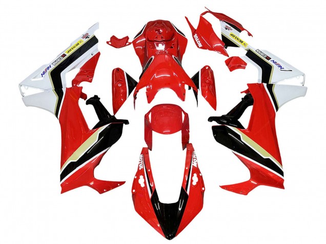 Acquista Kit Carena Moto ABS Honda CBR1000RR 2017-2023 - Bianco Rosso Nero