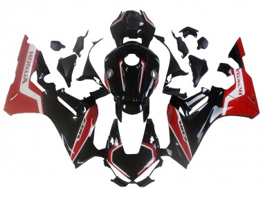 Acquista Carene Moto Honda CBR1000RR 2017-2024 - Rosso Bianco Nero Lucido