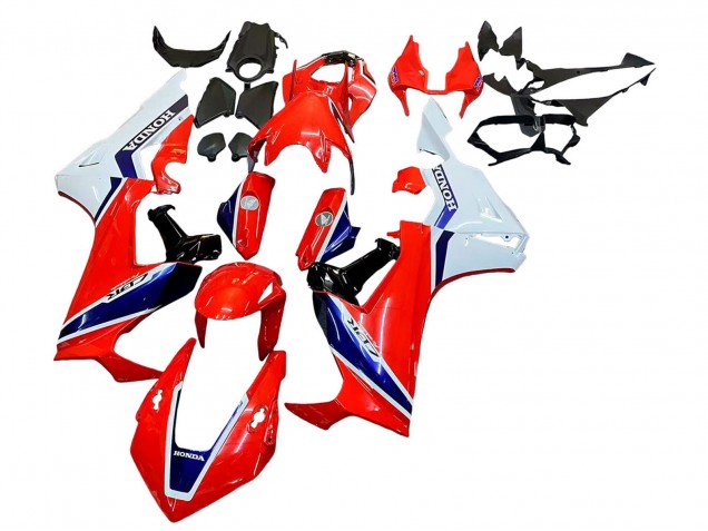Acquista Kit Carena Moto Honda CBR1000RR 2017-2023 - Bianco Rosso Blu