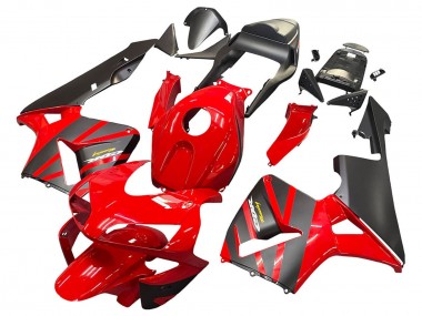 Acquista Carena Moto Honda CBR600RR 2003-2004 - Rosso Nero Opaco Corsa