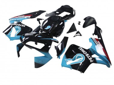 Acquista Carena Moto Honda CBR600RR 2003-2004 - Azzurro Chiaro Rosso Nero Lucido Dunlop