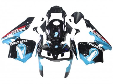 Acquista Carena Moto Honda CBR600RR 2003-2004 - Azzurro Chiaro Rosso Nero Lucido Dunlop