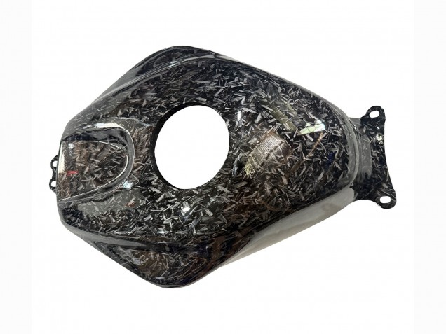 Acquista Carena Moto Honda CBR600RR 2003-2004 - Viola Nero Forgiato Fibra di Carbonio