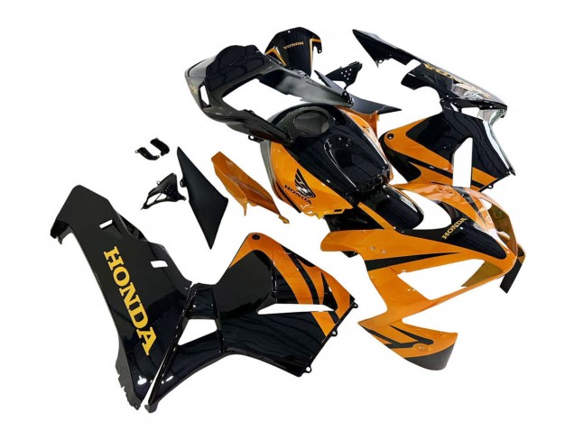Acquista Kit Carena Moto Completo Honda CBR600RR 2003-2004 - Arancia Bianco Rosso Nero Lucido Repsol