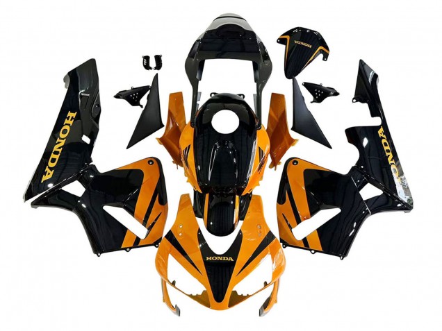 Acquista Kit Carena Moto Completo Honda CBR600RR 2003-2004 - Arancia Bianco Rosso Nero Lucido Repsol