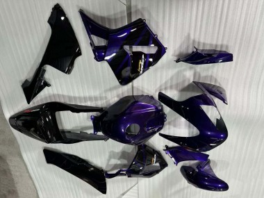 Acquista Carena Moto Honda CBR600RR 2003-2004 - Blu Scuro Nero Lucido