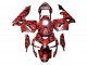 Acquista Carena Moto Honda CBR600RR 2003-2004 - Nero Rosso Grigio Camouflage