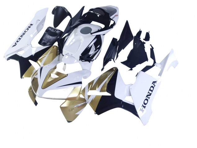 Acquista Carena Moto Honda CBR600RR 2005-2006 - Oro Bianco Nero