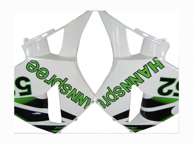 Acquista Carena Moto Honda CBR600RR 2005-2006 - Verde Bianco Nero Hannspree 52