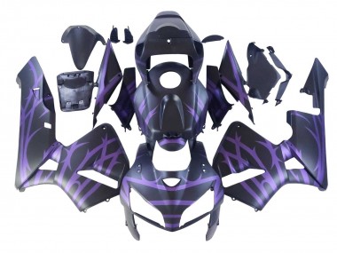 Acquista Carena Moto Honda CBR600RR 2005-2006 - Nero Opaco Viola
