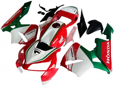 Acquista Carena Moto Honda CBR600RR 2005-2006 - Rosso Bianco Verde