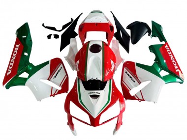 Acquista Carena Moto Honda CBR600RR 2005-2006 - Rosso Bianco Verde