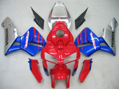 Acquista Carena Moto Honda CBR600RR 2005-2006 - Rosso Blu Argento