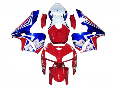 Acquista Carena Moto Honda CBR600RR 2005-2006 - Rosso Bianco Blu 69