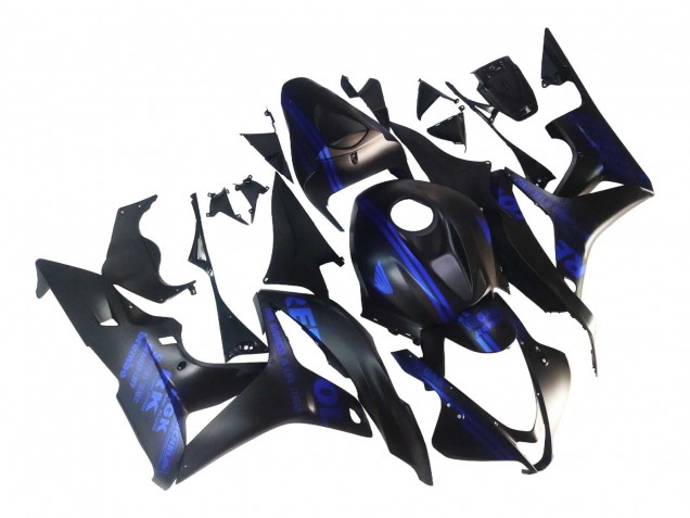 Acquista Carena Moto Honda CBR600RR 2007-2008 - Nero Opaco Blu Repsol