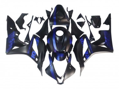 Acquista Carena Moto Honda CBR600RR 2007-2008 - Nero Opaco Blu Repsol