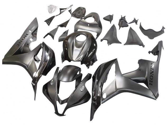 Acquista Carena Moto Honda CBR600RR 2007-2008 - Argento Nero Lucido
