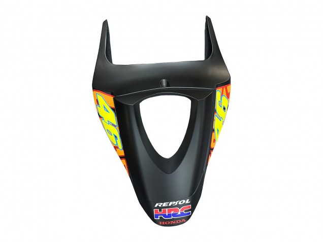 Acquista Carena Moto Honda CBR600RR 2007-2008 - Nero Opaco Arancia Rosso Rossi Repsol 46