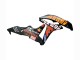 Acquista Carena Moto Honda CBR600RR 2007-2008 - Nero Opaco Arancia Rosso Rossi Repsol 46