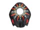 Acquista Carena Moto Honda CBR600RR 2007-2008 - Nero Opaco Arancia Rosso Rossi Repsol 46